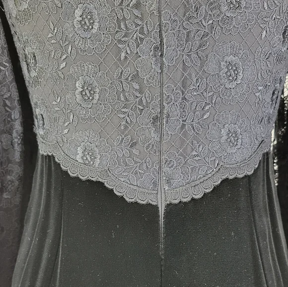 60's Plaisir Tokyo velvet dress - Picture 13 of 15